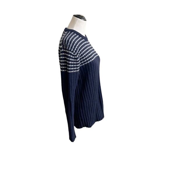 Banana Republic Heritage Collection Italian Wool Chunky Knit Sweater Size Medium - Picture 3 of 11